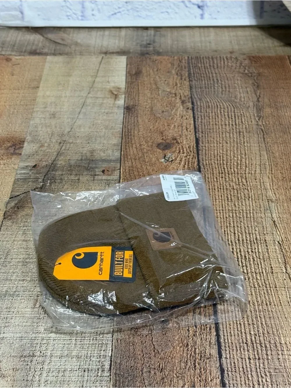 Carhartt Toddler Arcrylic Watch Hat in brown classic knit beanie NWT